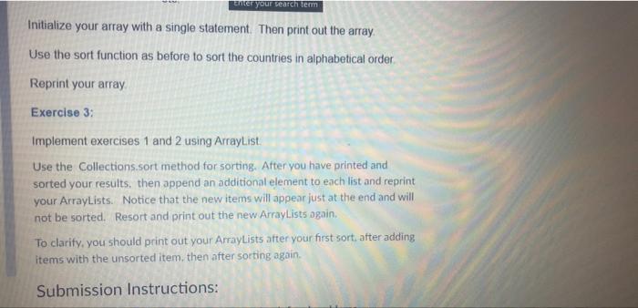random values between 0 and 99 in an array, prints the sequence,
