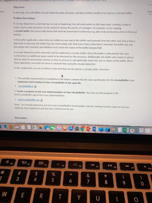  Hello, I need a circular buffer and I need the code