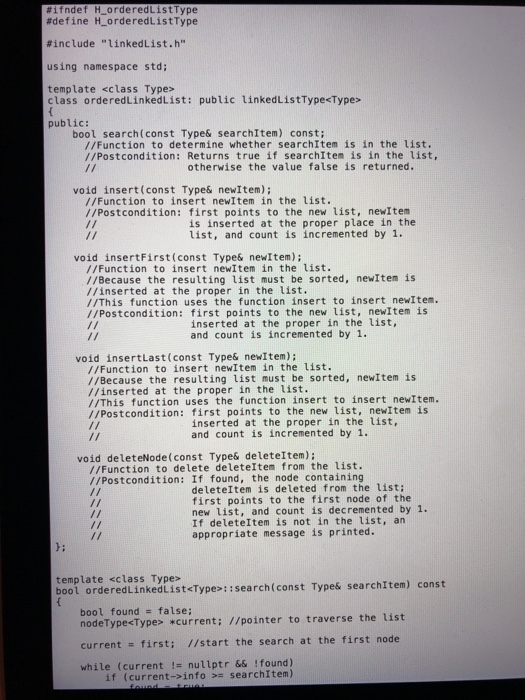 sorted linked lists into one sorted linked list. Define your function as