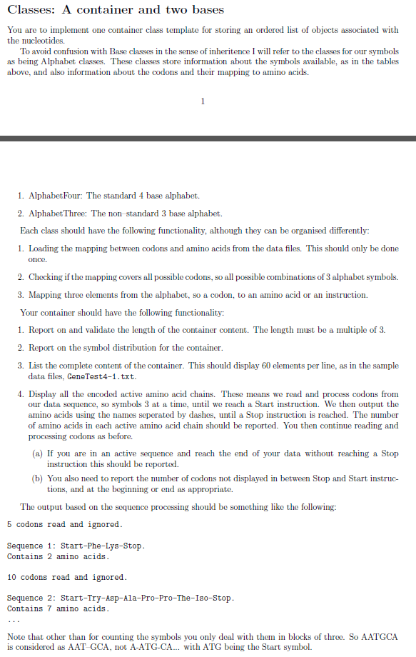 to instructions you provide in a Readme.txt file. The program shold be