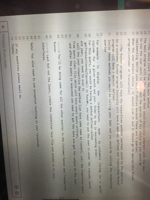 a given month and year. Order by day in descending order. 2)