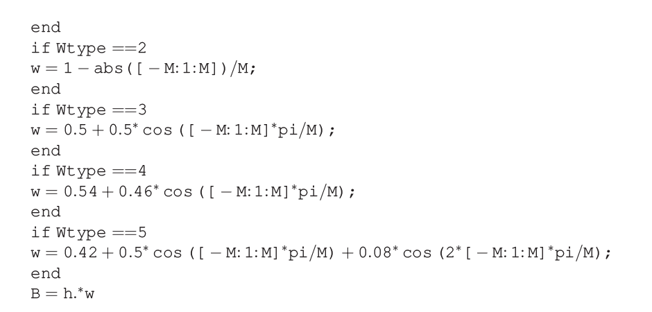 to design the following FIR filters. 7.26 Design a 41-tap lowpass FIR