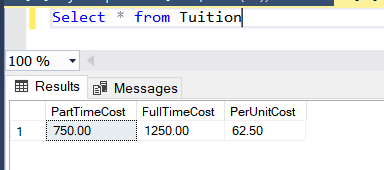 where the EnrollmentDate column is greater than 12-01-2019 and the GraduationDate column