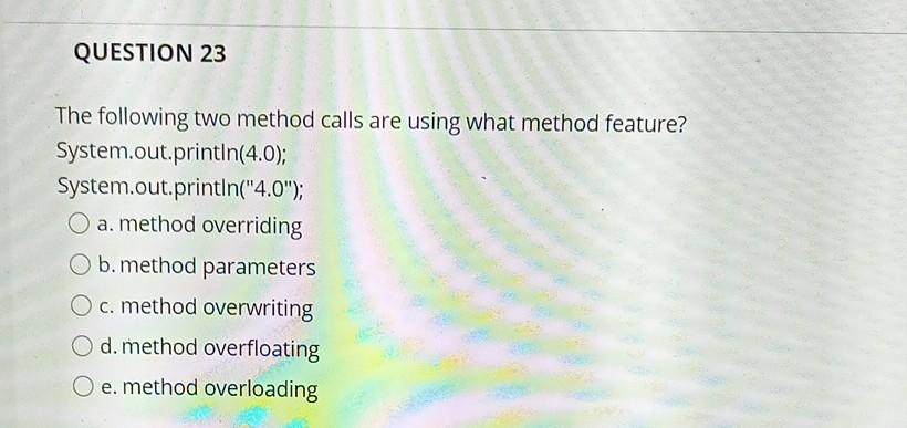 Scanner (System.in); it reads user input by means of a Scanner, the