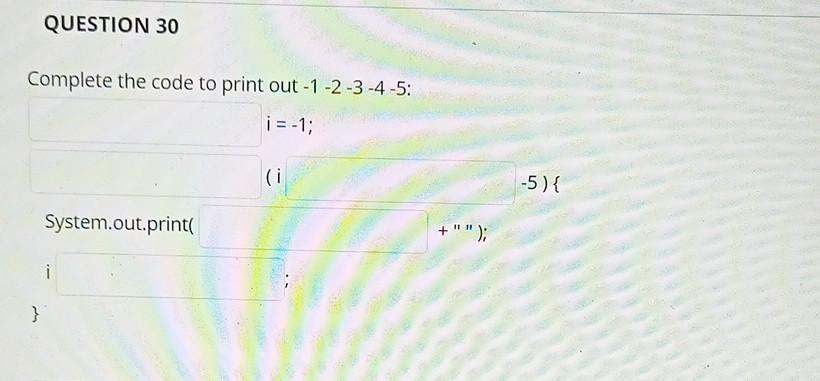 method overloading QUESTION 24 Evaluate the following expression. Make sure to give