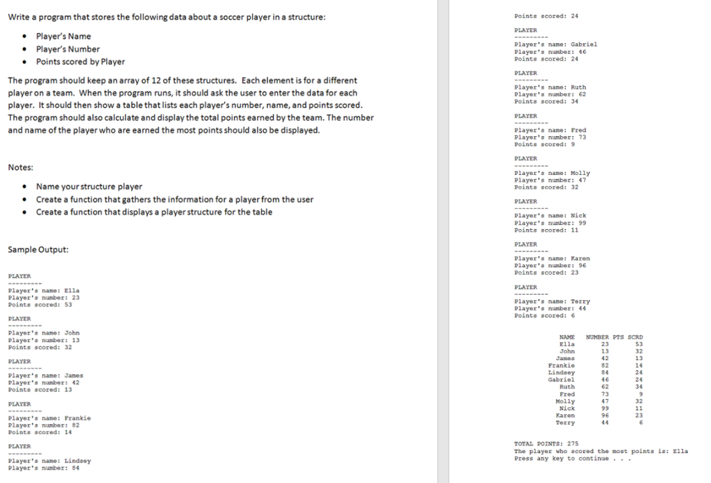  *****PLEASE DO THIS PROBLEM IN C++*******DO NOT USE "CONIO"********* Write a