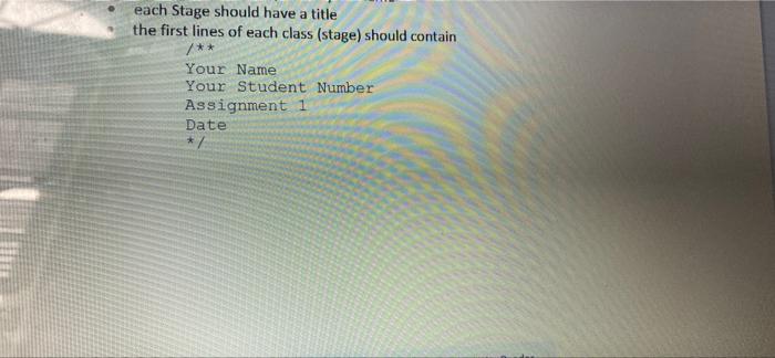 and main methods o a content folder that contains two classes that