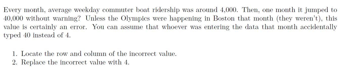  Code for RStudio for dealing with entry error: 