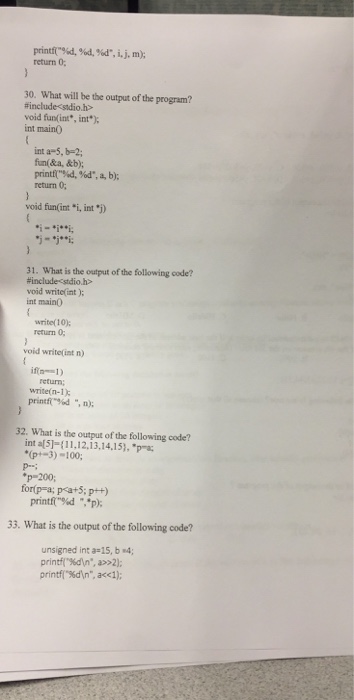  C programming, Please I need them al to be done. Thank