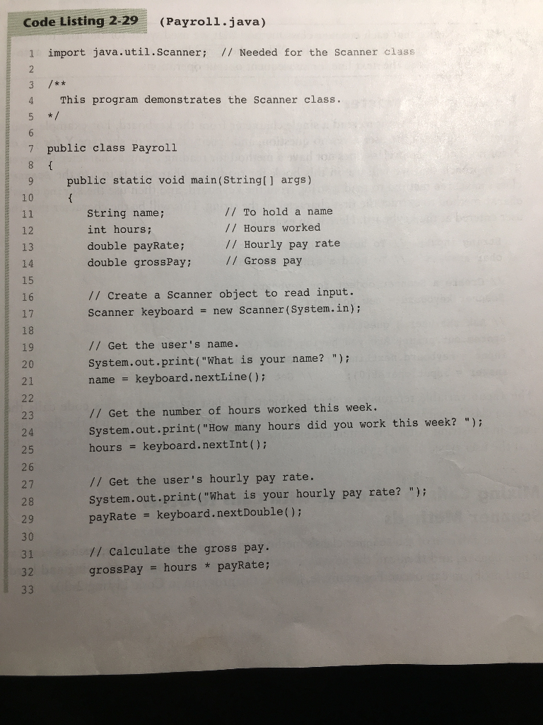  Have to use Java program. Program output have to came out.
