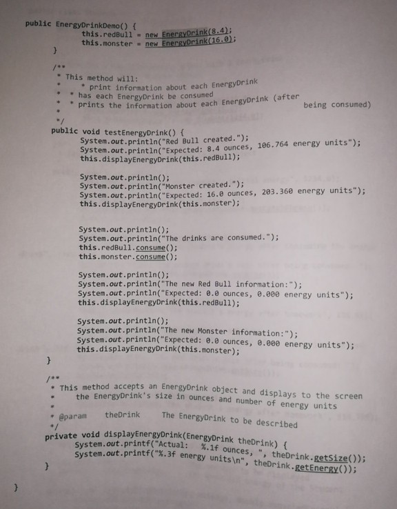 units of energy per ounce) 27% caffeine (caffeine generates 33 units of