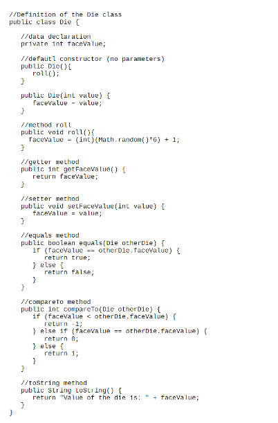 WRITING METHODS: Please explain the Java code you give. Write a