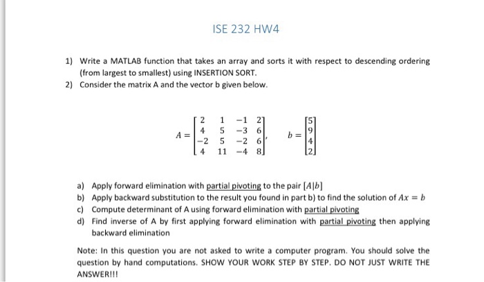  Write a MATLAB function that takes an array and sorts it
