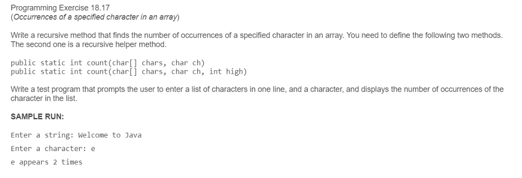 Java, need help, there are numbers of solution for the same problem