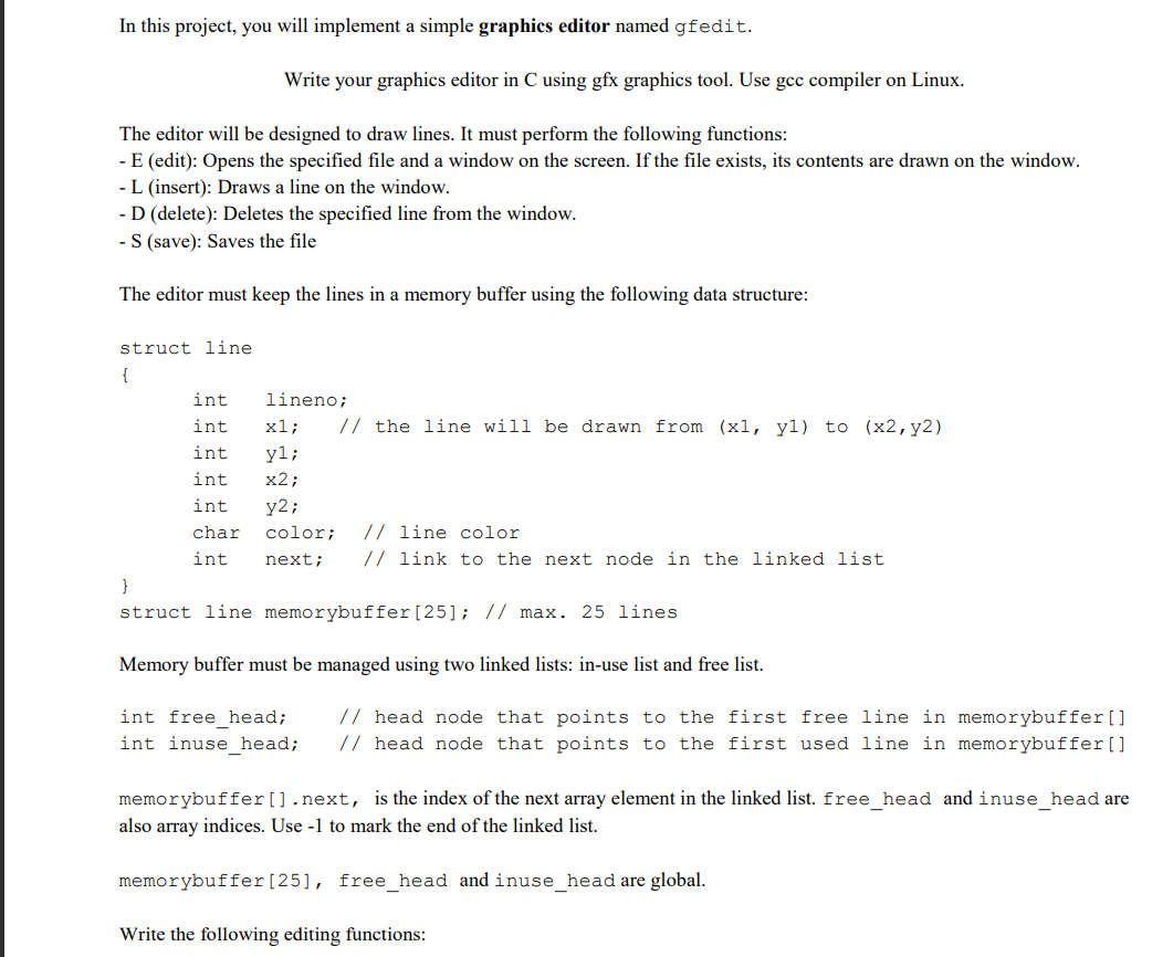  ---------------I ONLY NEED DELETE FUNCTION------------- Please just implement the deleting funciton