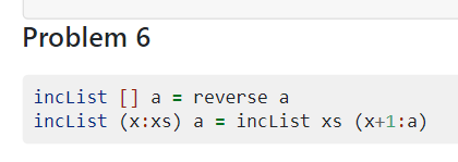  This is a tail recursion code in Haskell, but I can't