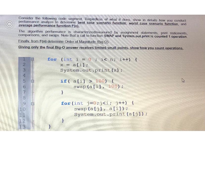 operations. you can use the line numbers to reter specific code) Function