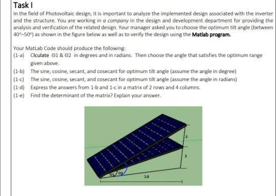  Use matlap Please and give me code Please Task 1 In