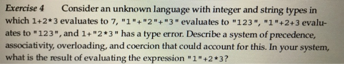  Please i need help with programming language. Thank you Exercise 4