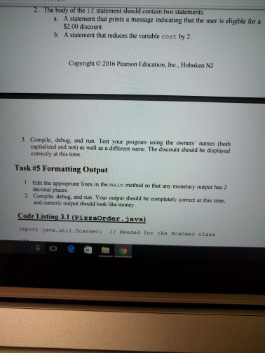 construct if and if else if statements to perform a specific task