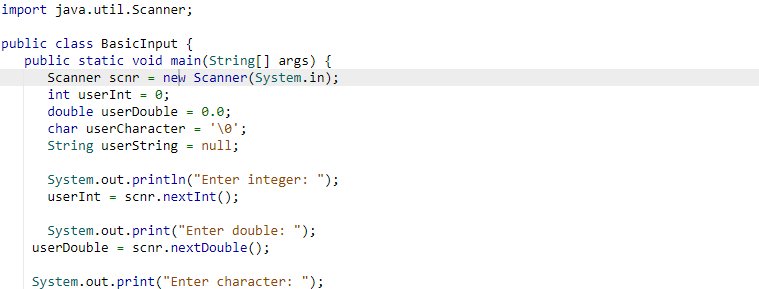  1.38 Variables, input, and casting (Java). Not understanding what im doing