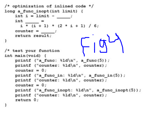 Consider the code in (Figure 1) Assuming the value of modify is