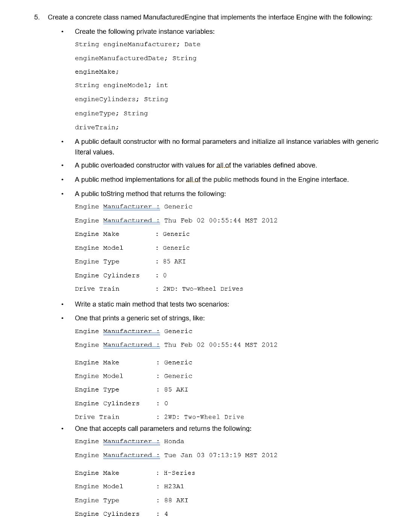 2-1: Java Class Design Interfaces Practice Activities Lesson objectives: Model business problems