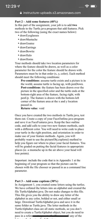  Please I need to choose two features and write code for