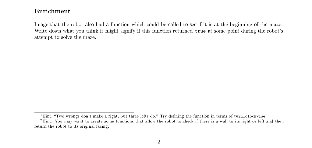 to get your algorithmic juices flowing and to prepare you for the