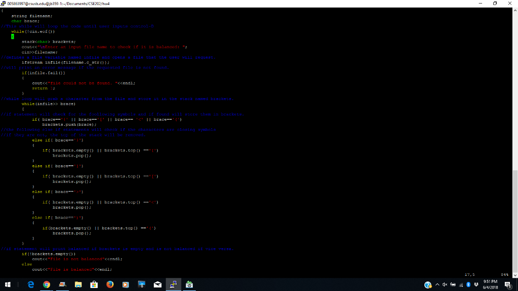 with stacks. I keep getting an error message "Segmentation fault (core dumped)"