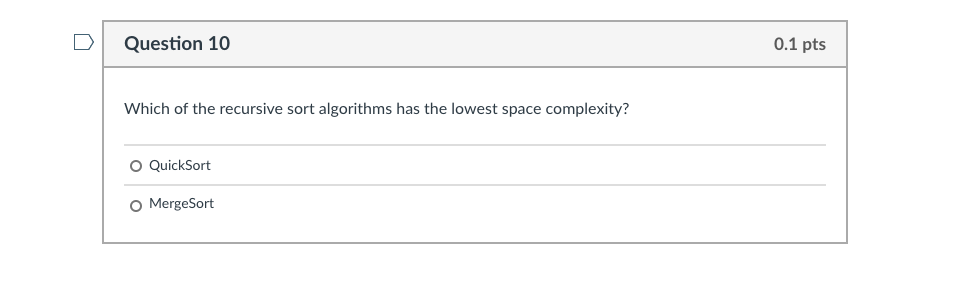 Observer that wants to subscribe. O True O False Question 3 0.1