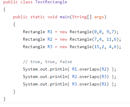 Similar to the Rectangle class, create a setValues method that sets all