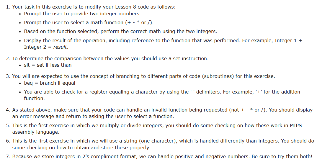  Coding help. Below is my current code. .data prompt1: .asciiz "Please
