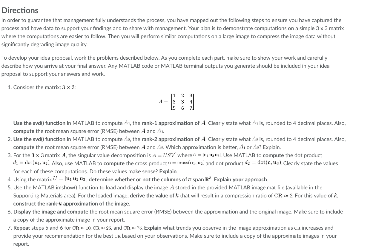 Could I get help with this? code(s) please? Directions In order to