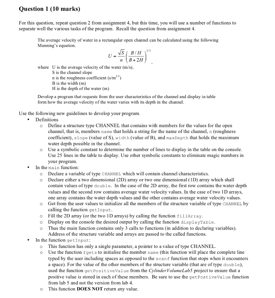 Create a C program that meets the following guidelines: **Ignore the part