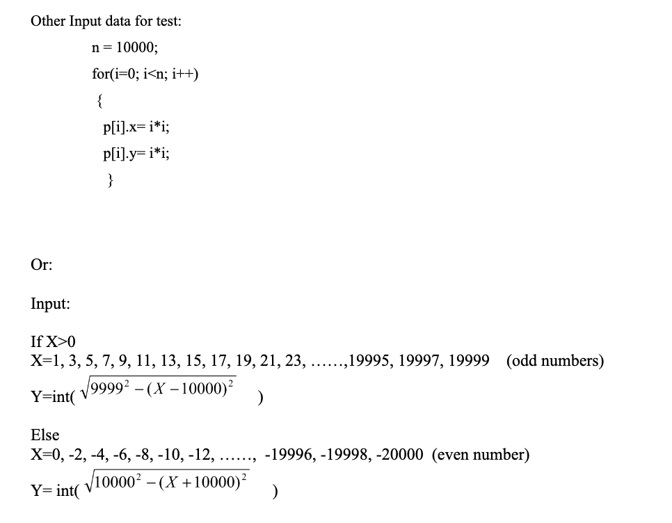 Implement the algorithm for finding the closest pair of points in two