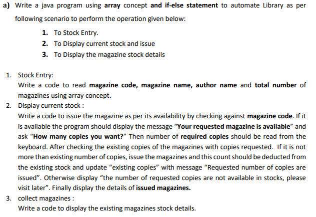 read my recommendation I want it by using do while loop and