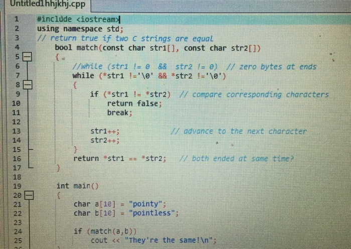 explain why while(str!=0..)not working why while(*str!=\0...) working and why when I add