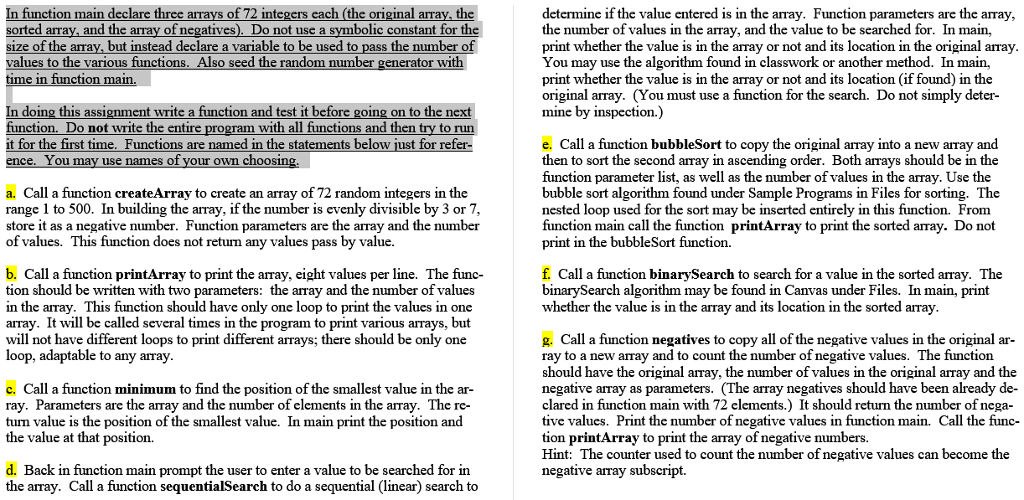  COULD STEP COMMENTS PLEASE BE ADDED, WRITE IN C NOT C++