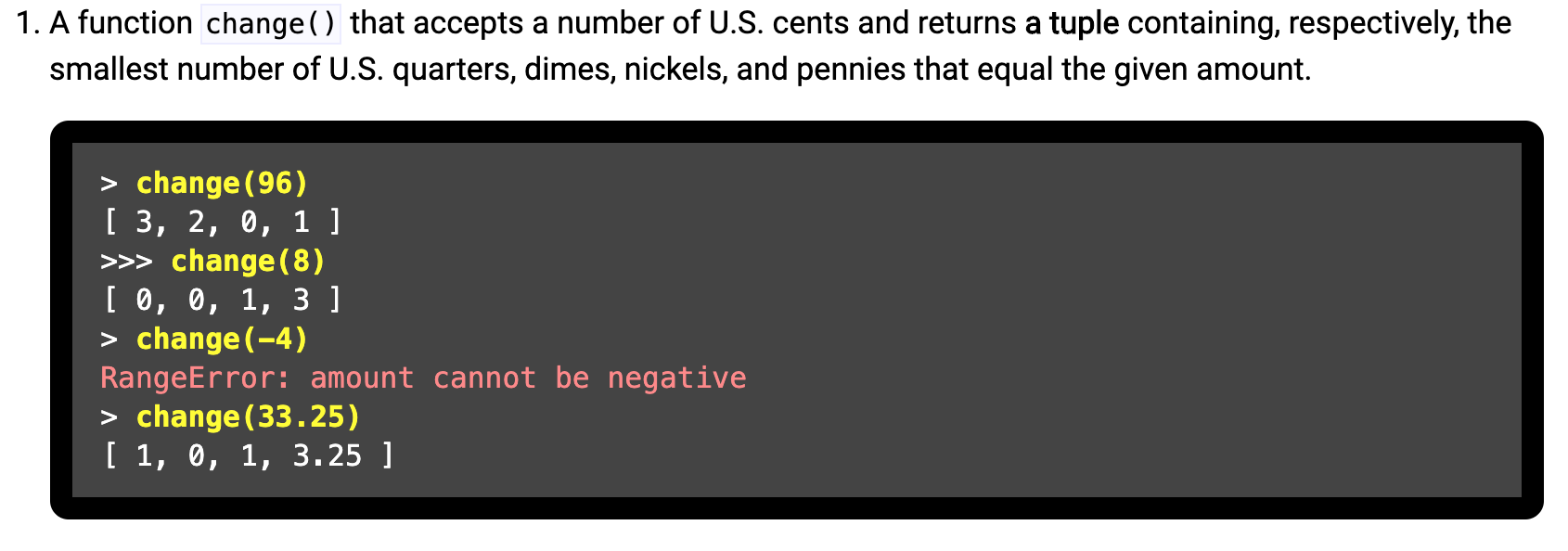 Please implement the function below in Javascript and name the source file