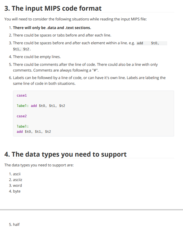 $s1, $s2 sub $50, $51, $s2 subu $s0, $s1, $s2 Machine code: