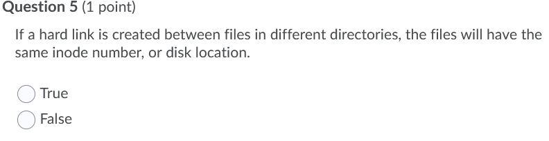 files in different directories, the files will have the same inode number,
