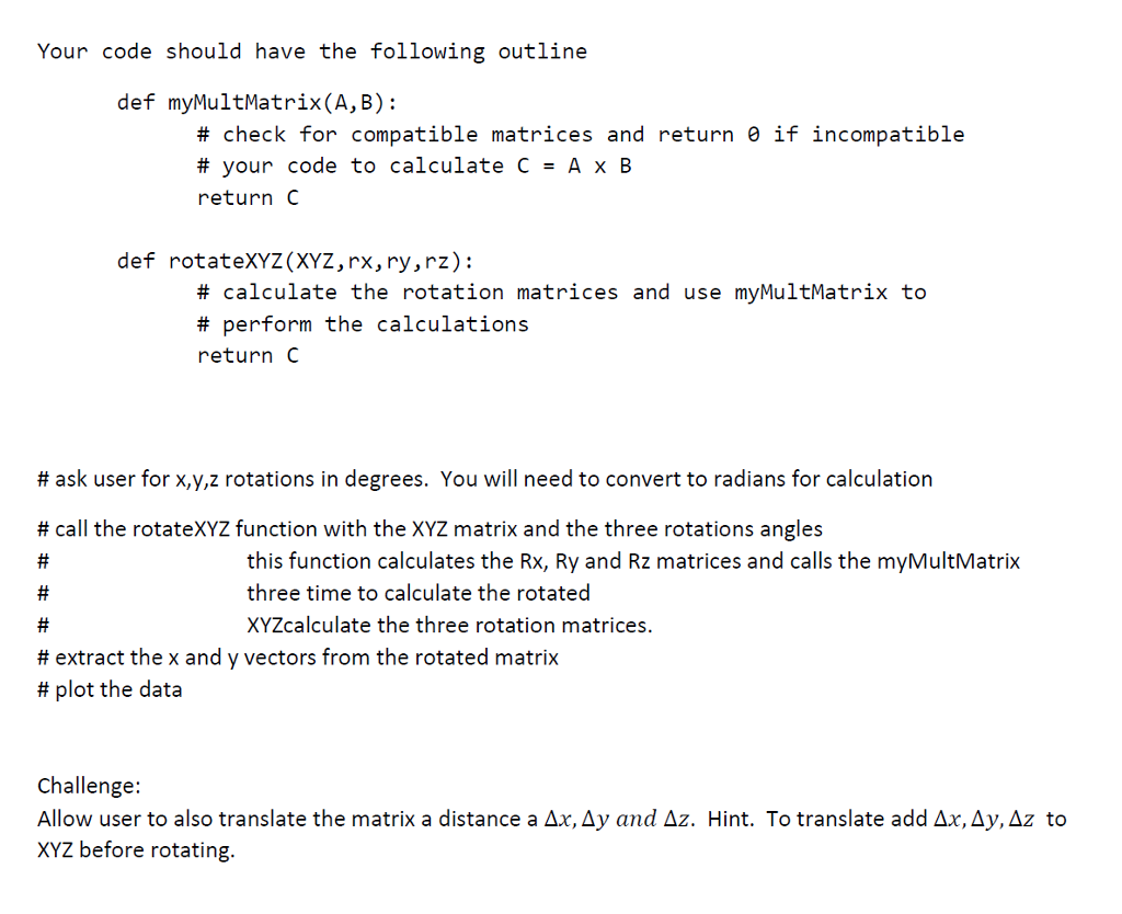 3D image of a cube where the user can specify the rotation