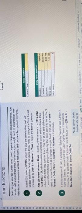 that can also assist the student in learning about the various Excel