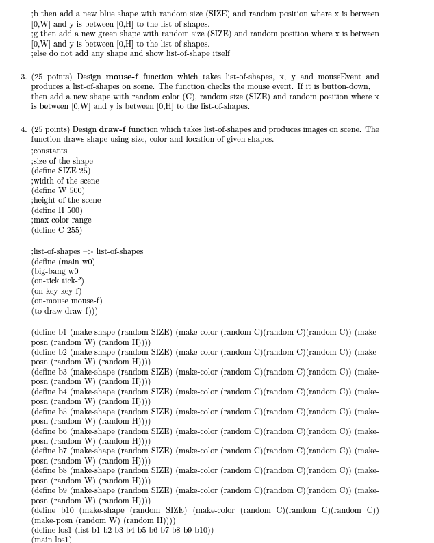 and ensure that your pro- grams are fully documented, using comments. Define
