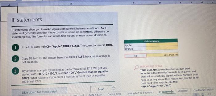 helpful visuals, you'll be able to Sum, Count, Average, and VLOOKUP like