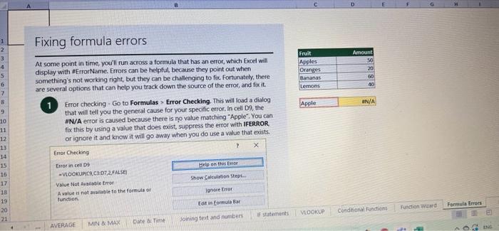 skill, Once you have worked through all the Worksheets and answered all