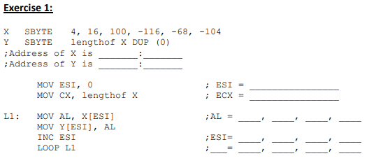  Modify the program in exercise 1 so that it uses indirect