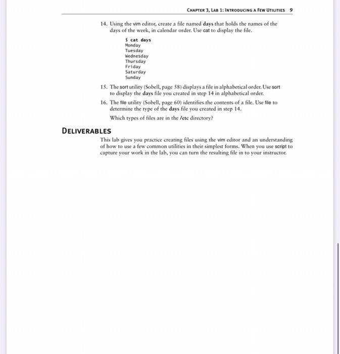 how to create a simple file using very basic vim editor com-