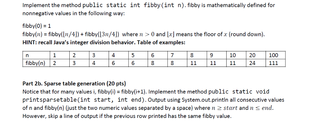 Recursion Intro Assignment. YOU HAVE TO DO IT USING "HELPER METHOD" AND